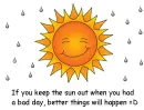 Sun brightens your day