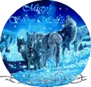 Snow globe wolf