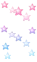 colorful stars