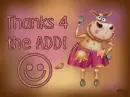 Thanks 4 the add moo3