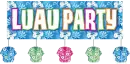 Luau Party banner