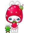 strawberry bunny