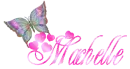 Glitter Butterfly with Name