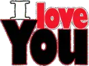 I love you