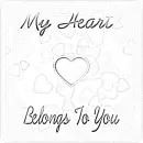 My heart belongs to you (charcoal effect)