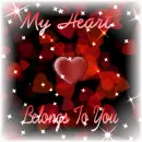 My heart belongs to you (sparkles)