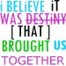 I believe