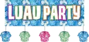 Luau Party glittered