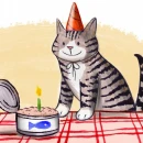happy birthday kitty