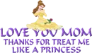 Princess Belle Mother's Day