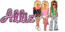 Glitter Text Allie- for alliestephie