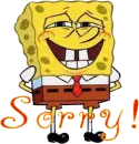 spongbob sorry