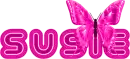 Susie pink butterfly