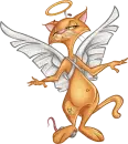cat angel