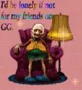 Lonely old lady