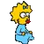 simpsons - maggie