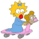 simpsons - maggie