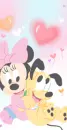 Minnie and pluto
