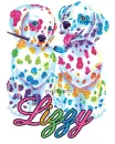 colorful puppies lizzy
