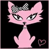 pink cat