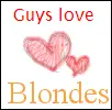 guys love blondes