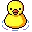 floating chick
