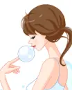 bubble girl