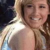 Ashley Tisdale taping the movie "High School Musical"