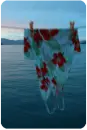 girl dress drying