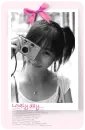 lovely day girl taking pictures