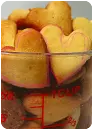 love heart biscuit