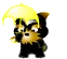 yellow umbrella