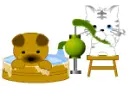 kitty&puppy
