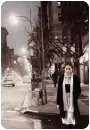 girl walking in the streets
