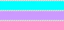 greeen blue & pink