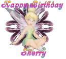 Happy Birthday Sherry - Colorchanging Tinkerbell