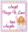 Angel Hugs-N-Love from Angela - FairyDoll Note Pad