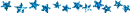 blue starsy divider