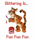 Glittering Is Fun Fun Fun