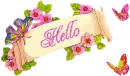 Spring Banner - Hello