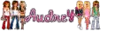 Glitter- Text - Audrey