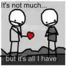 It's not much...