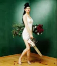 Girl With Saw and the Roses