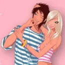 Girl with boy