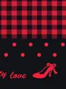 red shoes