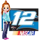 nascar doll number 12