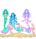 Mermaid girls