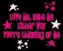 love me/hate me