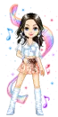candy bar doll