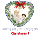angels with wreath